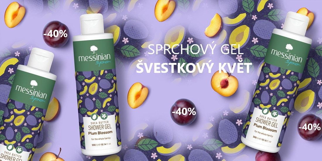Sprchový gel švestkový květ
