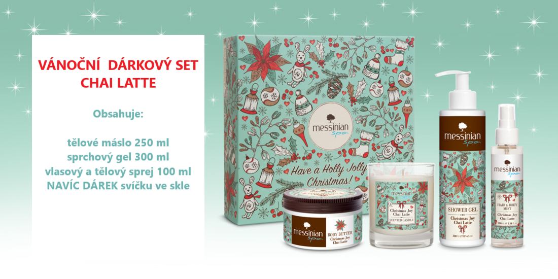 Vánoční set 1 - CHAI LATTE