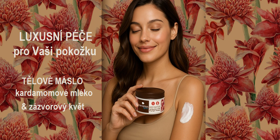 Tělové máslo kardamom & zázvor 250 ml