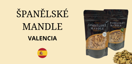 Banner - Španělské mandle Valencia