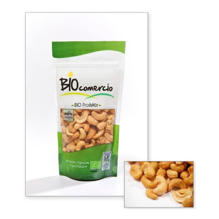 BIO kešu ořechy smažené solené 100g