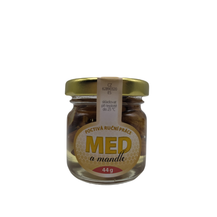 Akátový med a mandle 44g