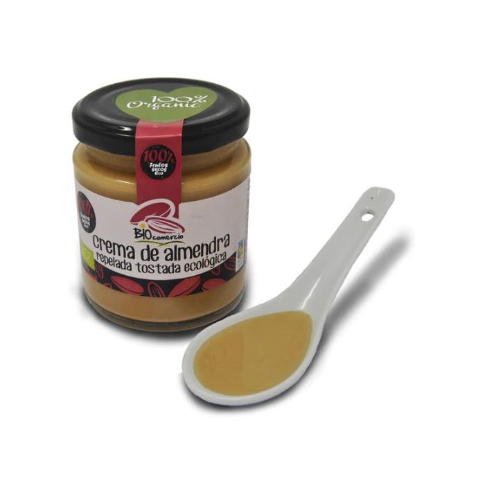 BIO máslo z loupaných mandlí pražených 250g