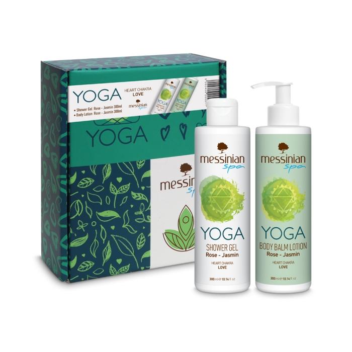 SET YOGA - růže & jasmín
