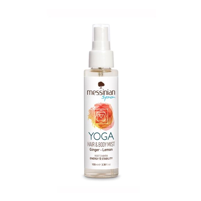 Vlasový a tělový sprej YOGA - zázvor & citrón 100 ml