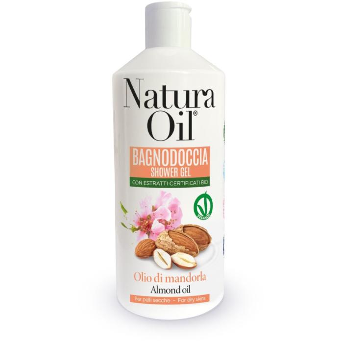 Natura Oil® Sprchový gel s BIO mandlovým olejem 400 ml