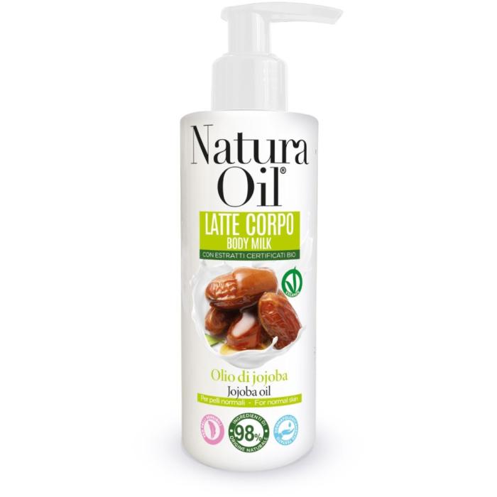 Natura Oil® Tělové mléko s BIO jojobovým olejem 200 ml