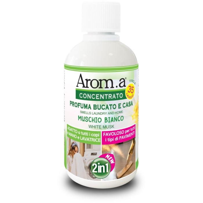 Arom.a Parfém 2v1 Bílý mošus 250 ml