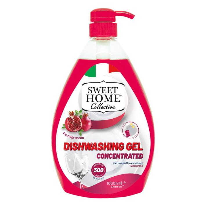 Sweet Home Mycí gel na nádobí Granátové jablko 1 l