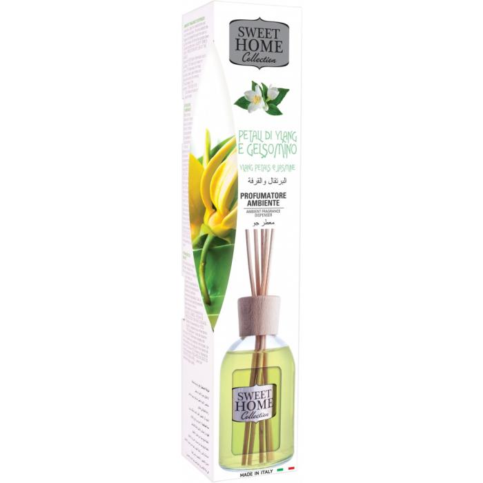 Sweet Home Aroma difuzér Jasmín & Ylang listy 100 ml