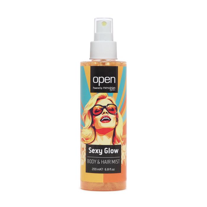 OPEN Tělový a vlasový sprej Smyslná vůně 200 ml