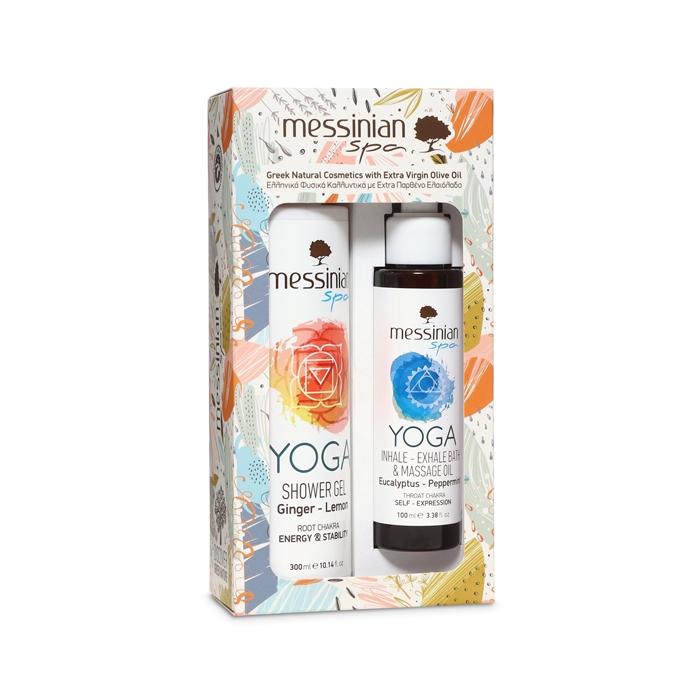 SET YOGA Sprchový gel zázvor a citrón & Koupelový a masážní olej 100 ml