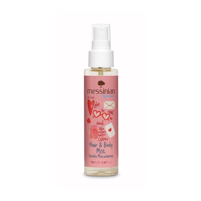 Vlasový a tělový sprej vanilka & makadamový ořech 100 ml
