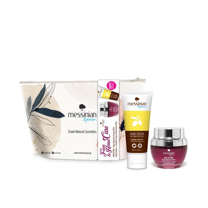 SET Liftingový krém na obličej & krk 50 ml a krém na ruce citrón & měsíček 100 ml