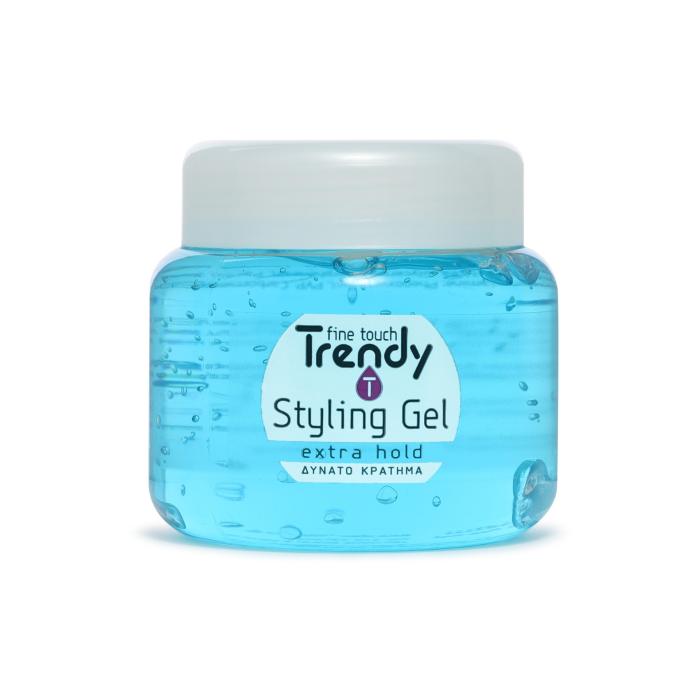 TRENDY Gel na vlasy extra hold modrý 280 ml