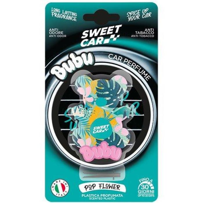 Sweet Car Květinová vůně do auta ve tvaru medvídka Bubu