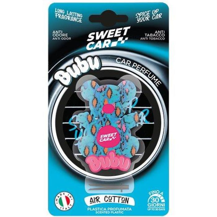 Sweet Car Vůně bavlny do auta ve tvaru medvídka Bubu