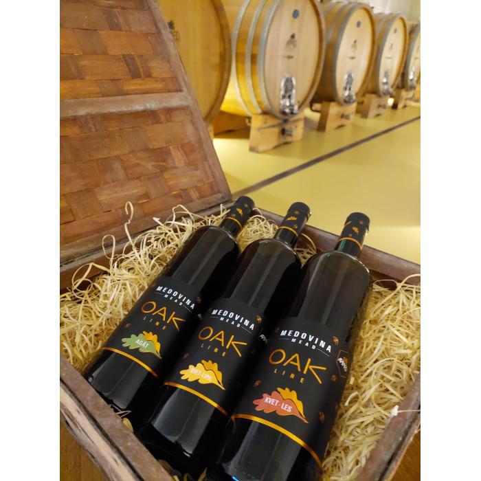 Medovina OAK LINE Květ-Lípa 0,75 l