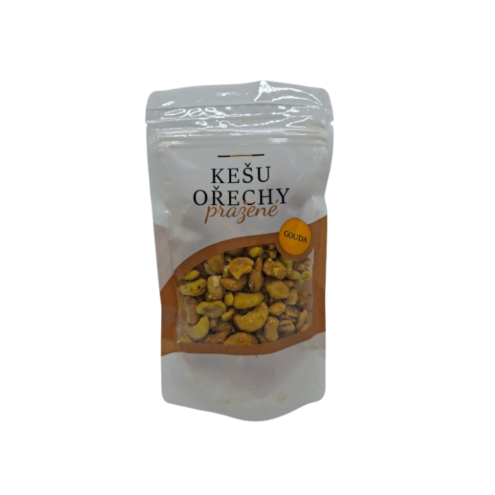Kešu ořechy pražené solené s goudou 150 g