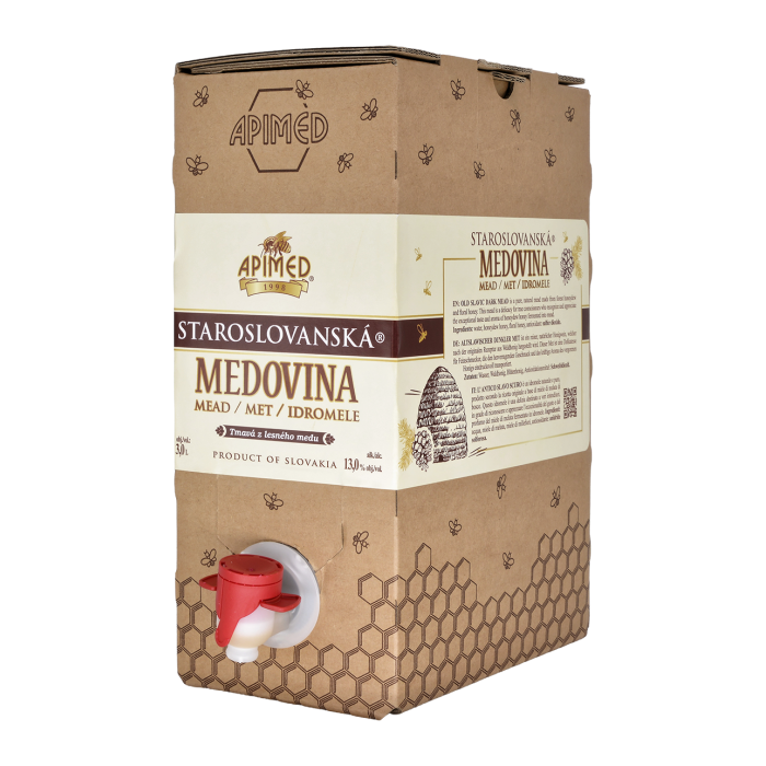 Staroslovanská medovina tmavá 3 l