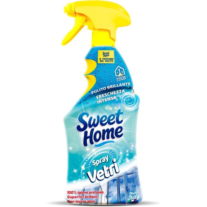 Sweet Home Čisticí sprej na okna a sklo 650 ml