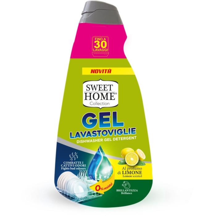 Sweet Home Gel do myčky s vůní citrónu 600 ml