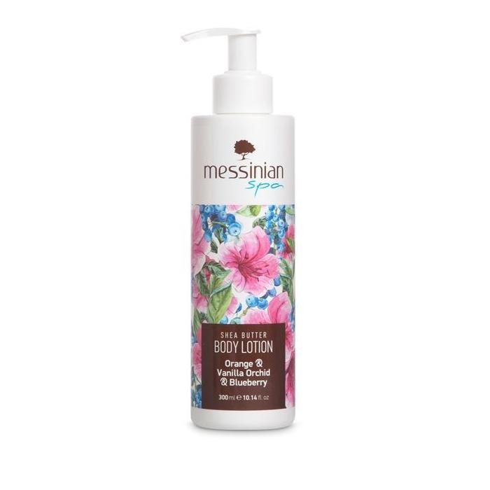 Tělové mléko bambucké máslo & pomeranč & orchidej & borůvka 300 ml