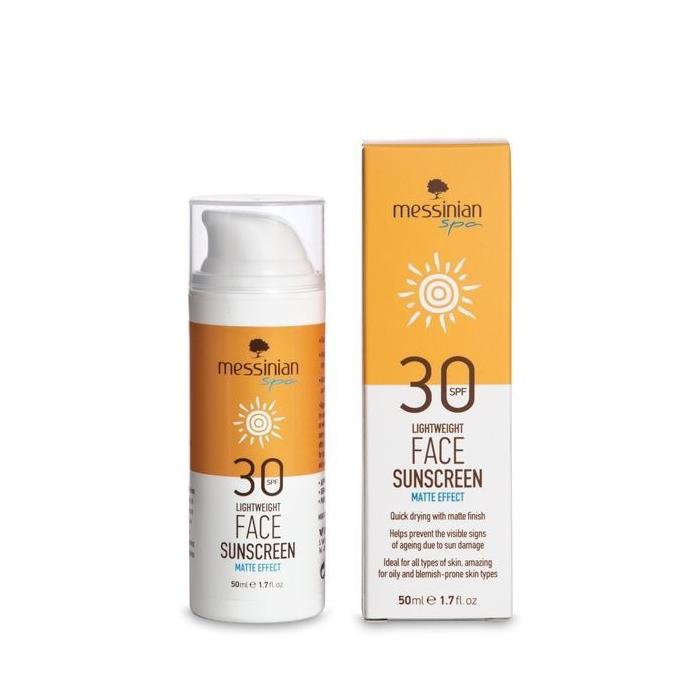 Lehký krém na opalování SPF 30 – na obličej se zmatňujícím efektem 50 ml