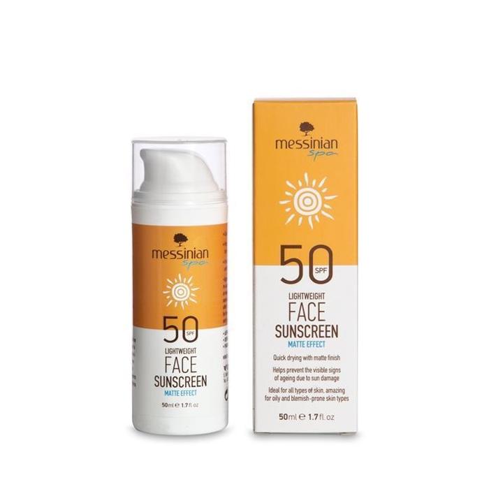 Lehký krém na opalování SPF 50 – na obličej se zmatňujícím efektem 50 ml