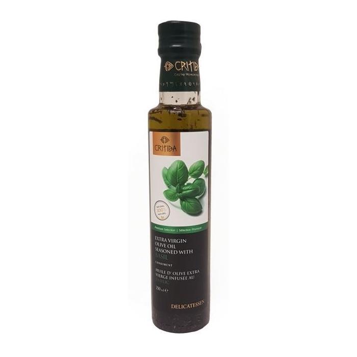 Extra panenský olivový olej s bazalkou 250 ml