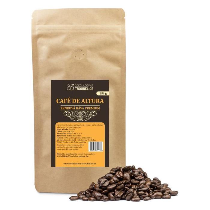 Zrnková káva PREMIUM CAFÉ DE ALTURA 250g