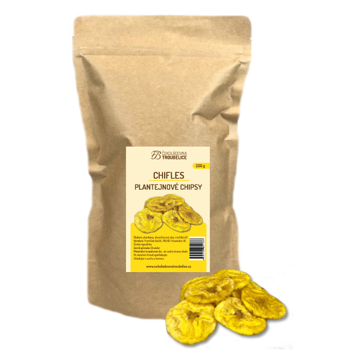 Chifles - plantejnové chipsy 200g