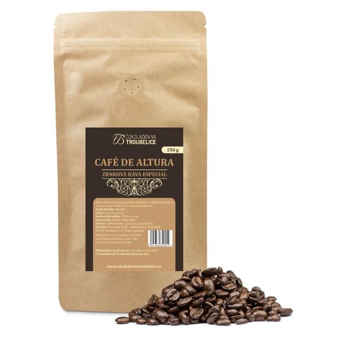 Zrnková káva DE ALTURA ESPECIAL 250g